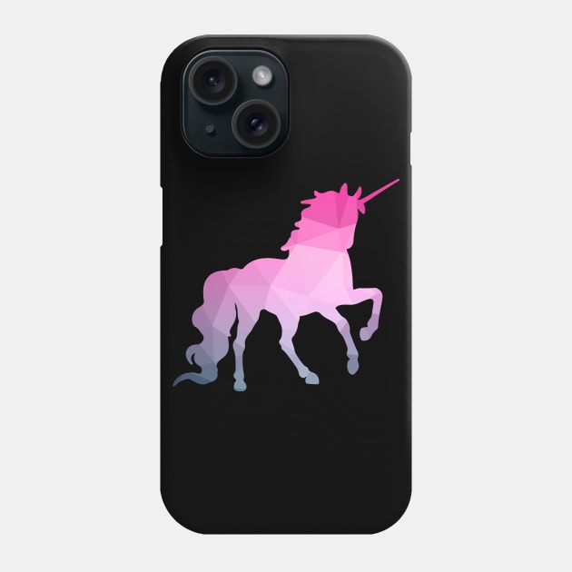 Abstract Unicorn Pink Phone Case by Shawnsonart