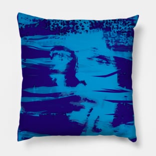 Alejandra Pizarnik - Night of Blue Solitude Pillow