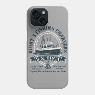 Captain Quint's SS Orca Lts Phone Case