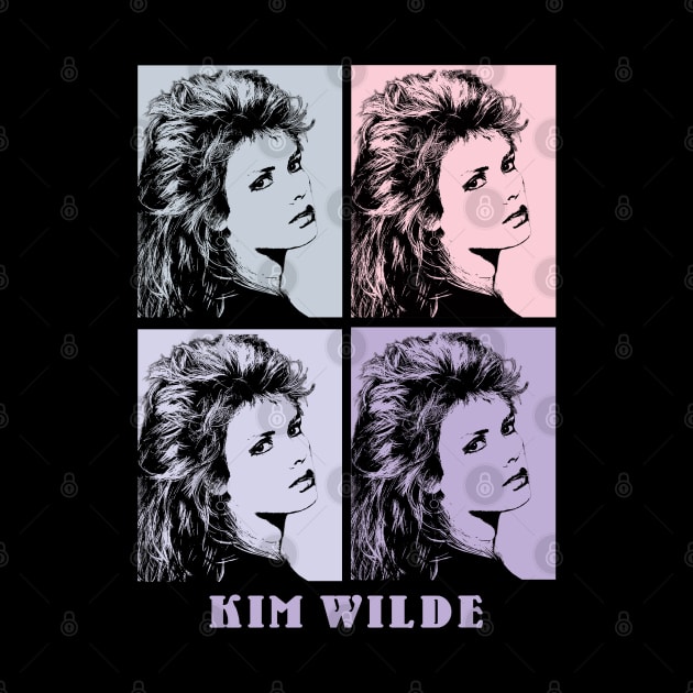 Kim Wilde 80s Pop Art by KERIKIL