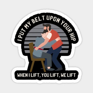 Belt Upon Your Hip Gait Physical Therapist Magnet