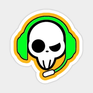 Gamer Skull Magnet