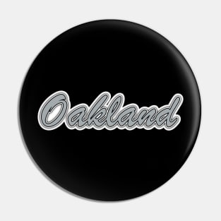 Football Fan of Oakland Pin