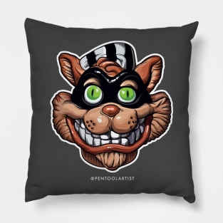 Cat Burglar Pillow