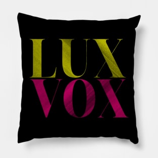 LUX VOX Pillow