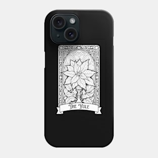 Poinsettia Tarot Card Phone Case