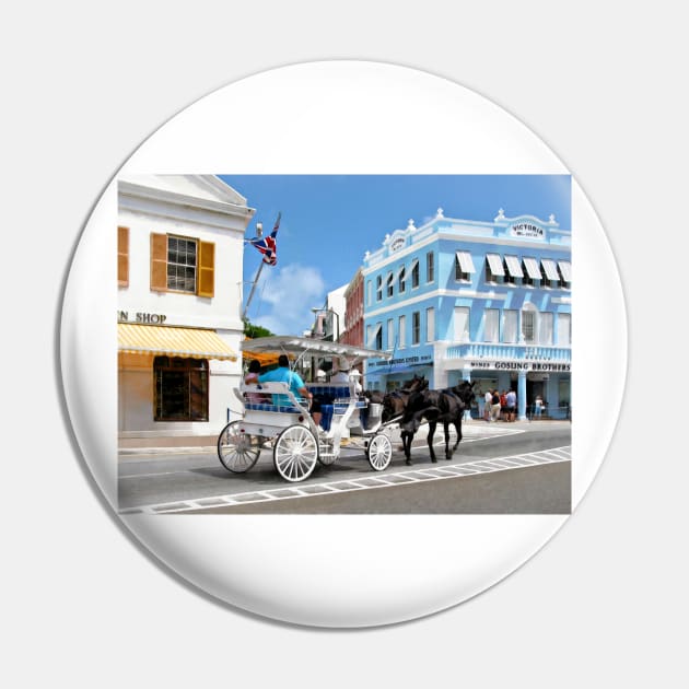 Hamilton Bermuda - Carriage Ride Pin by SusanSavad