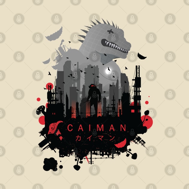 Caiman Negative Space by SwensonaDesigns