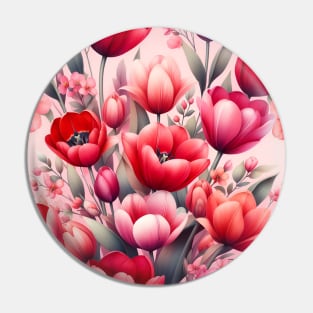 Tulip Flower Pin