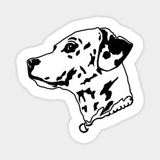 Dalmatian art Magnet