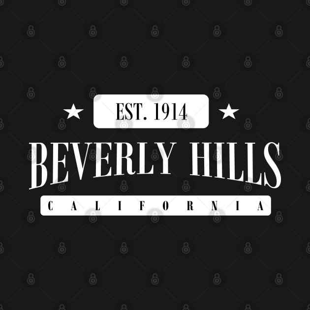 Beverly Hills Est. 1914 (Standard White) by MistahWilson