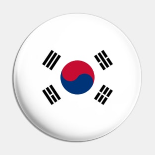 South Korean Flag Pin