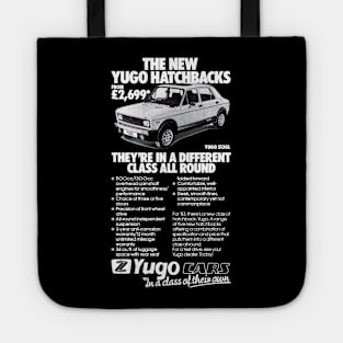 YUGO HATCHBACK - advert Tote