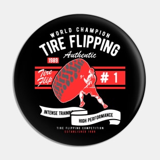 Tire Flipping Pin