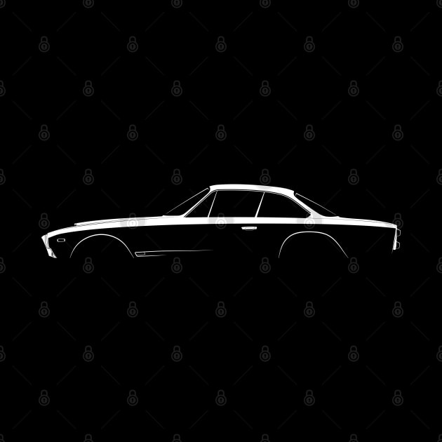 Maserati 3500 GTi Sebring Silhouette by Car-Silhouettes