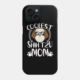 Glasses Coolest Shih Tzu Dog Mom Phone Case