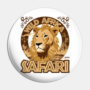 Wild Africa Safari, African lion, Pin