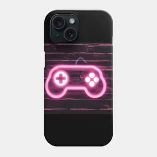 Neon Gaming Controller for Gamer Phone Case