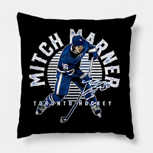 mitch marner emblem Pillow