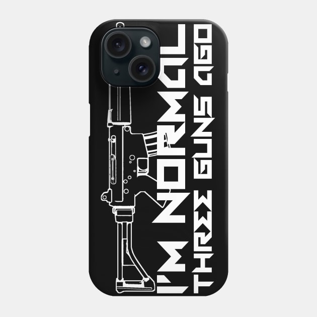 I'm Normal Phone Case by Aim For The Face