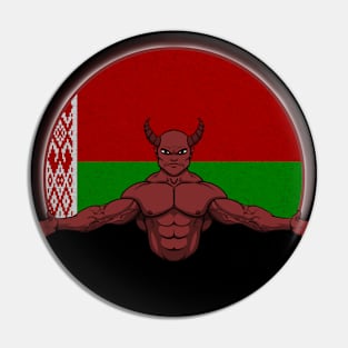 Devil Belarus Pin