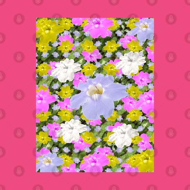 Multicolor Skyflowers Pattern by wagnerps