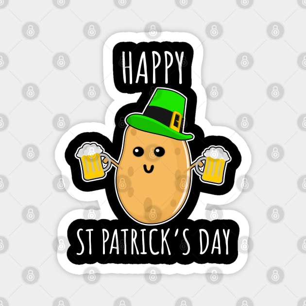 Happy St Patrick's Day Magnet by LunaMay