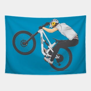 downhill freestyle rider Tapestry