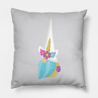 Unicorn Gnome, Garden Gnome, Cute Gnome, Beard Pillow