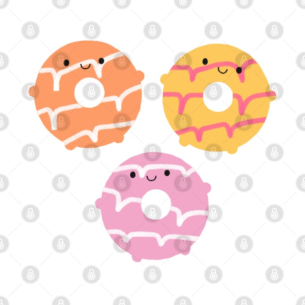 Kawaii Party Rings Biscuits by marcelinesmith