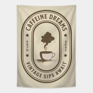 Caffeine Dramas - Coffee Addict Apparel Tapestry