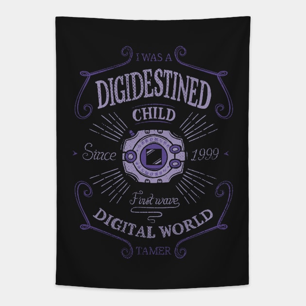 Digimon Child - First Adventure - Digidestined Tapestry by Typhoonic