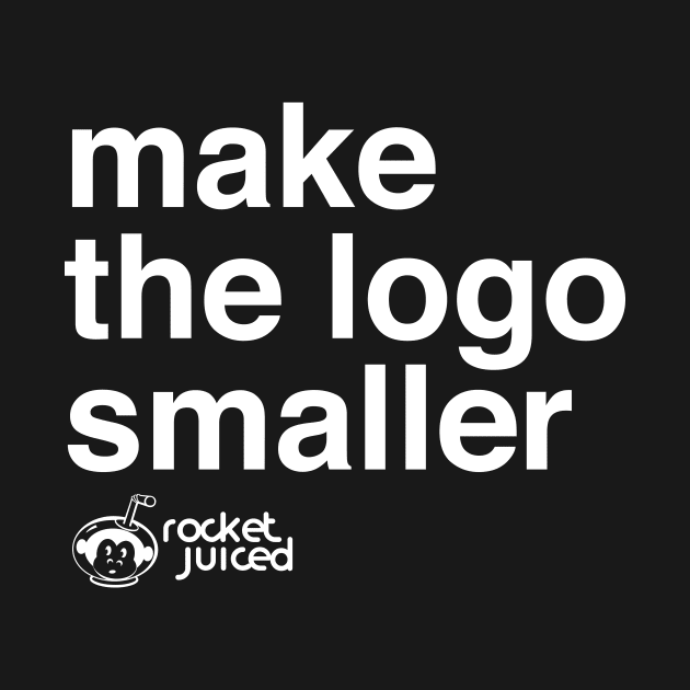 Make the Logo Smaller by rocketjuiced