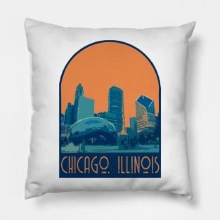Chicago Decal Pillow