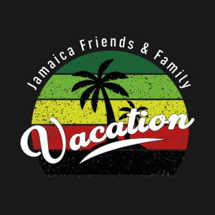 Vacation/Holiday/Trips To Jamaica, Jamaica Flag T-Shirt