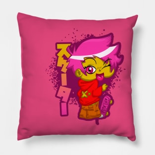 Skater Girl Pillow