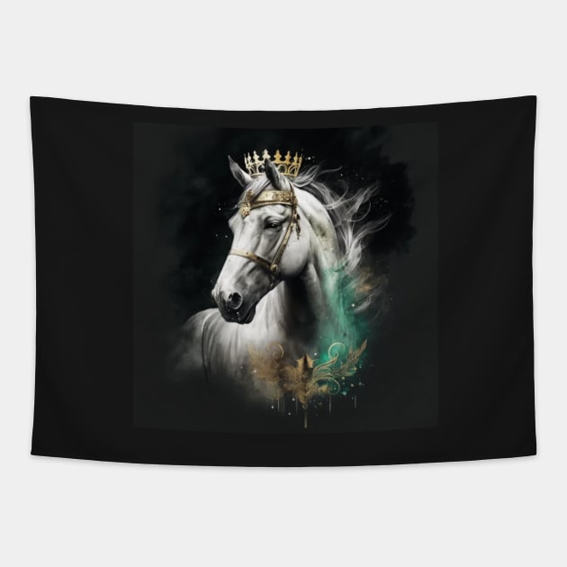 The Horse King Tapestry by HIghlandkings