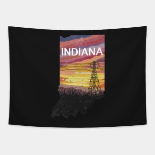 Indiana State Landscape Tapestry