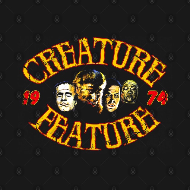 Creature Feature, distressed (version 2) by MonkeyKing