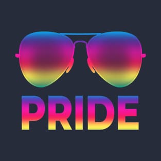 Gay Pride Sunglasses - Rainbow T-Shirt