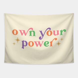 Own Your Power Tapestry
