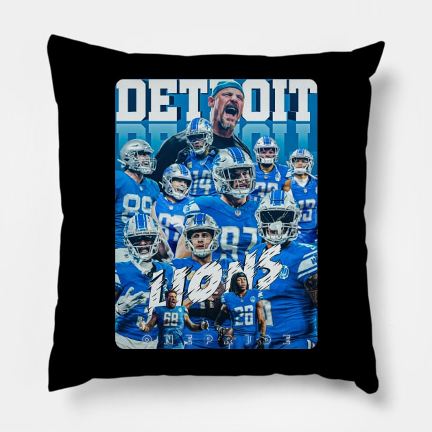Detroit Lions Pillow by NFLapparel