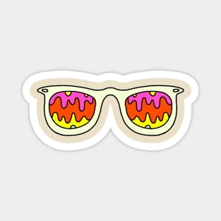 Rainbow sunglasses Magnet