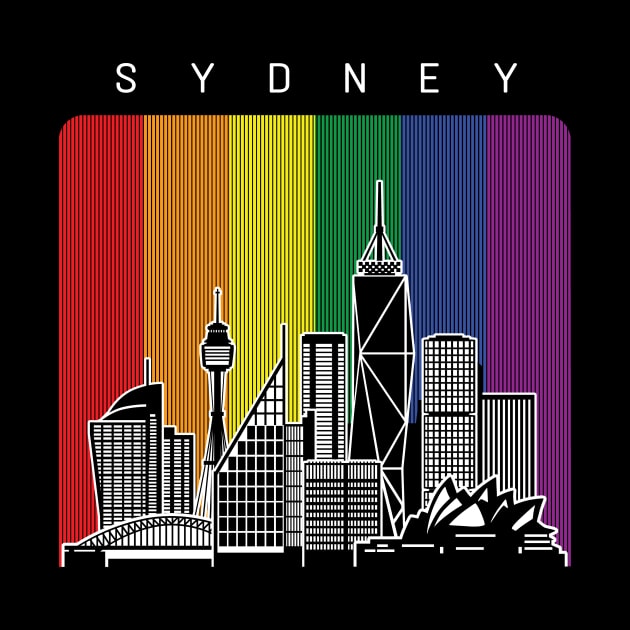 Sydney LGBT Rainbow Flag by travel2xplanet