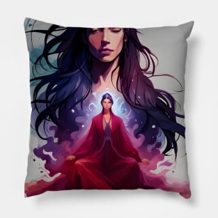 Discover Your Inner Strength: A Captivating Portrait of Meditation Pillow