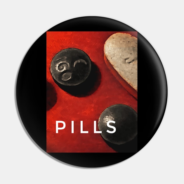 Pills Pin by Borges