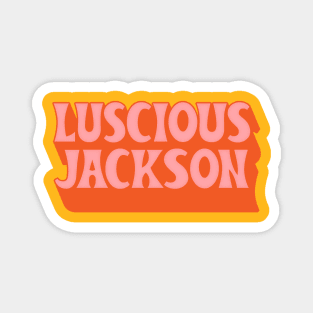 Luscious Jackson // 90s Style Fan Design Magnet