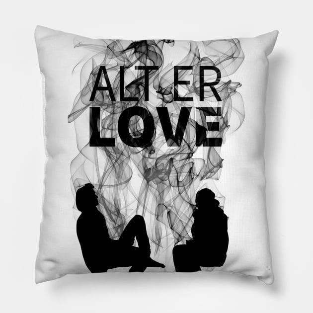 Alt Er Love - Evak Pillow by byebyesally