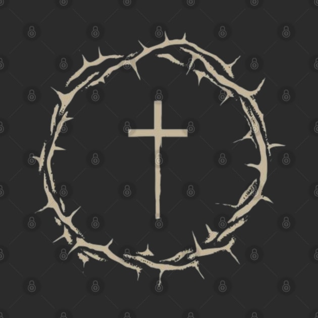 The Crown of Thorns With Cross by TheChristianStore