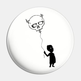 Skulloon Boy Pin